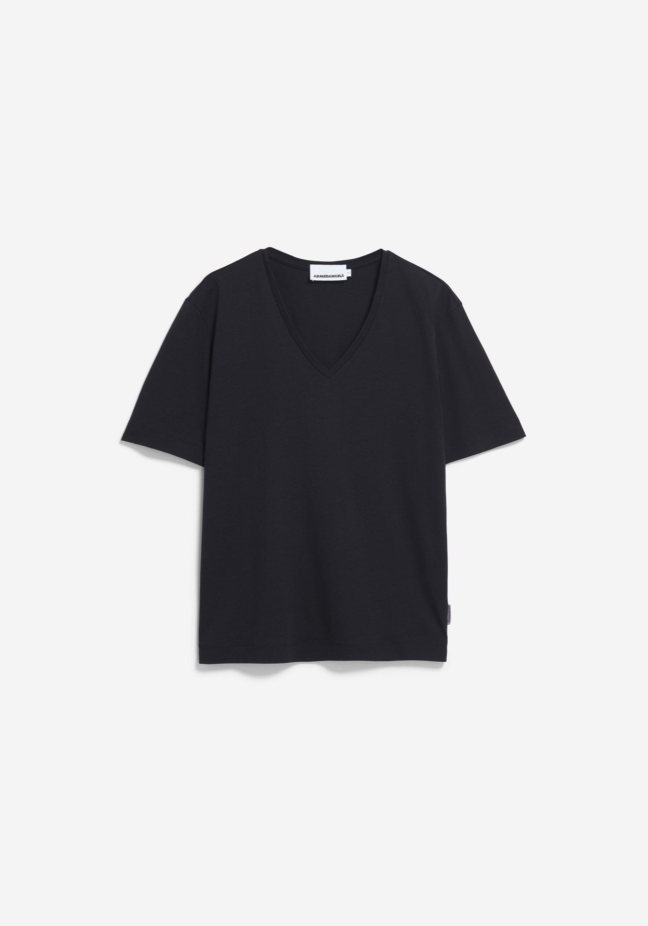 Armedangels - V-Neck T-Shirt Black