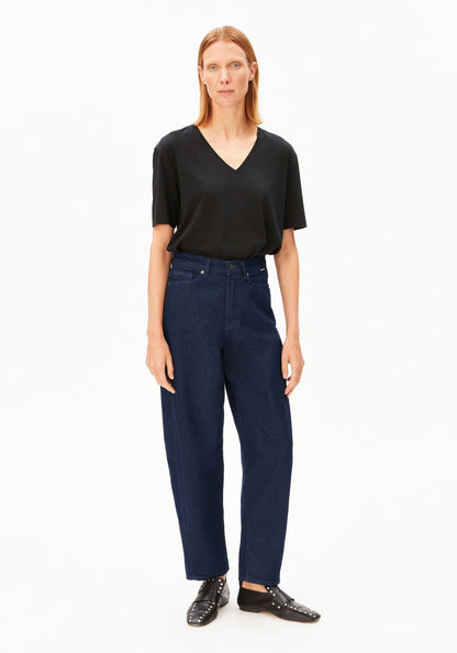 Armedangels - V-Neck T-Shirt Black