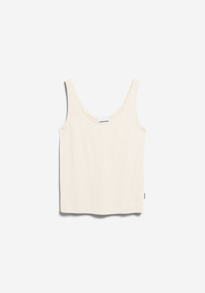 Armedangels - Leinen-Mix Top | Undyed