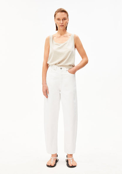 Armedangels - Leinen-Mix Top | Undyed