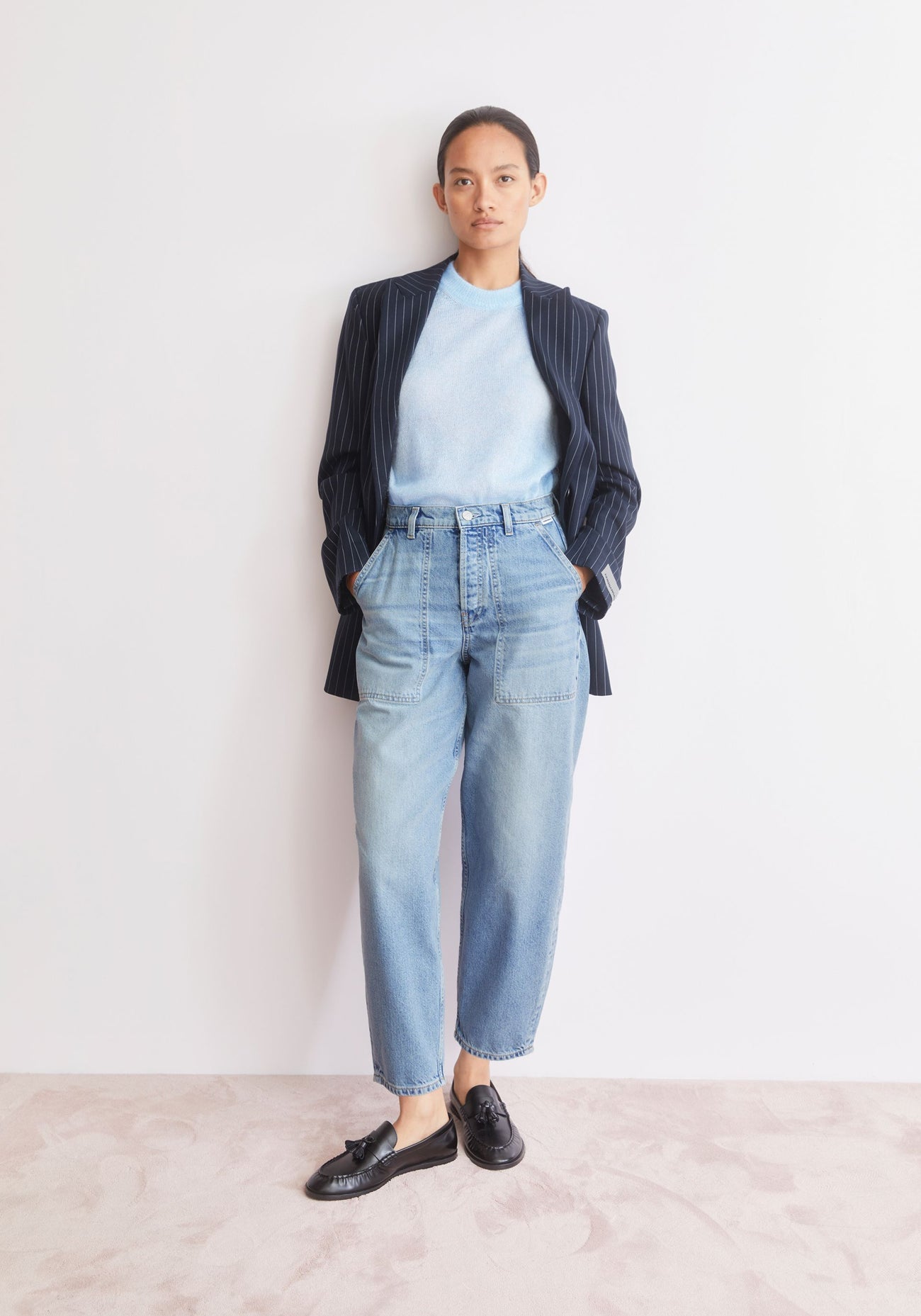 Armedangels - BAARLY Carpenter Barrel Jeans Andromedar