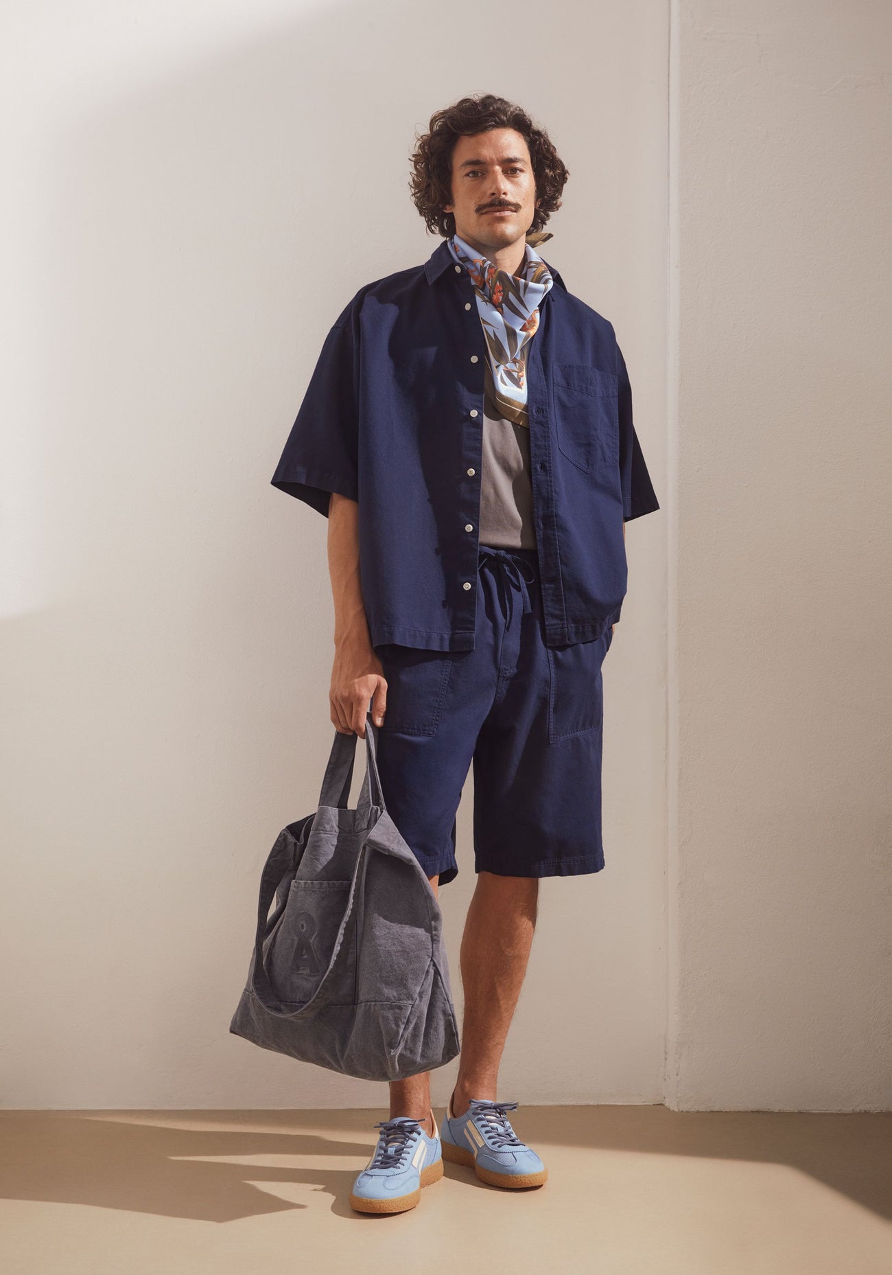 Armedangels - Cotton Lino Short | Tinted Navy