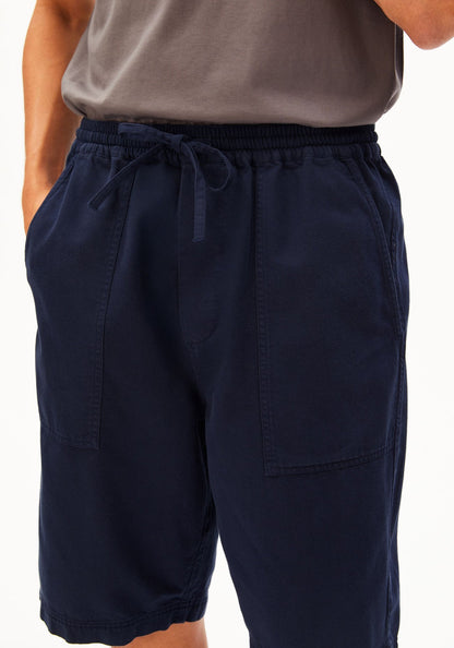 Armedangels - Cotton Lino Short | Tinted Navy