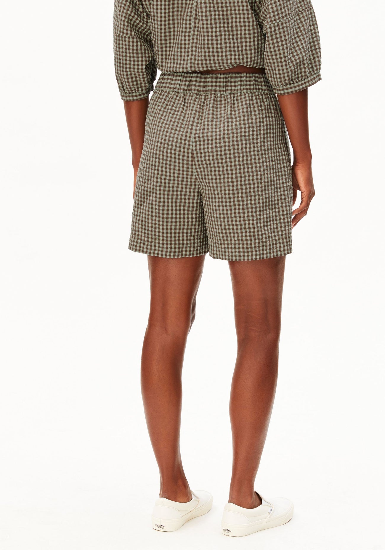 Armedangels - Vichy Seersucker Short