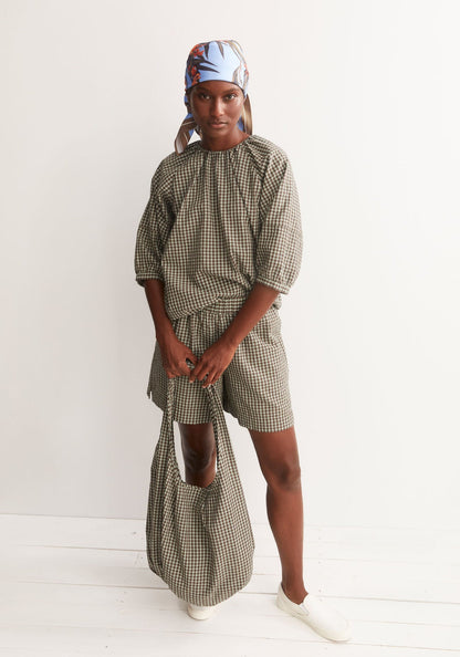 Armedangels - Vichy Seersucker Short
