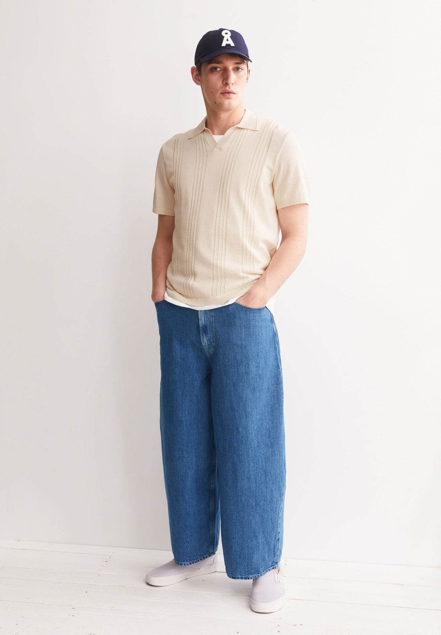 Armedangels - Strickpoloshirt | Pure