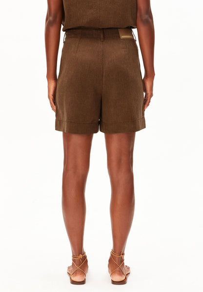 Armedangels - Piñayarn Blent GMT DYE Short | Dried Palm