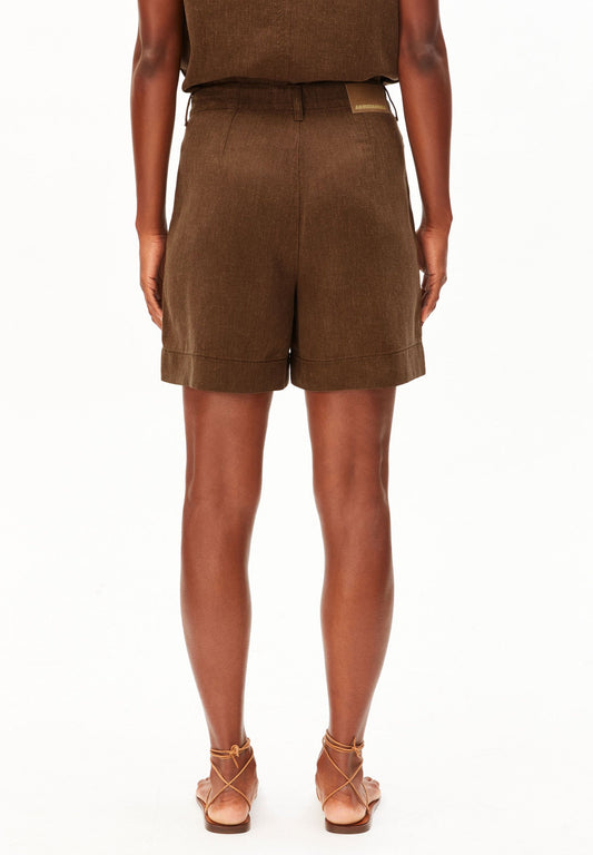 Armedangels - Piñayarn Blent GMT DYE Short | Dried Palm