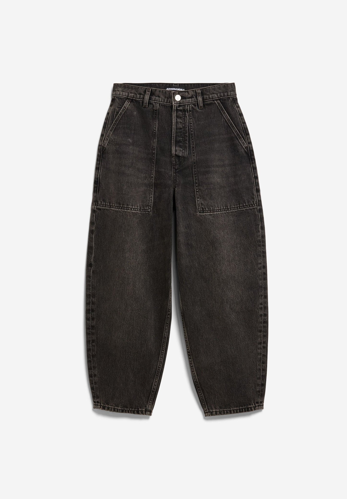Armedangels - BAARLY High Worker Barrel Jean | Nutmeg