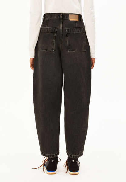 Armedangels - BAARLY High Worker Barrel Jean | Nutmeg
