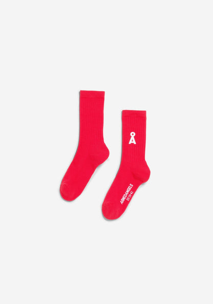 Armedangels - Saamus Bold Socken Mars Red