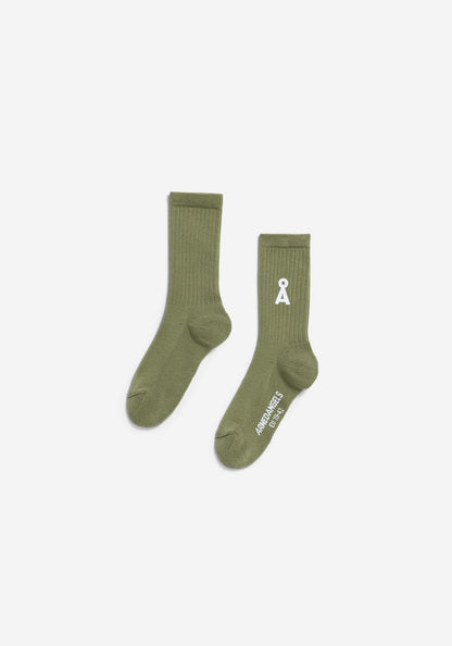 Armedangels - Saamus Bold Socks | Fatigue Green