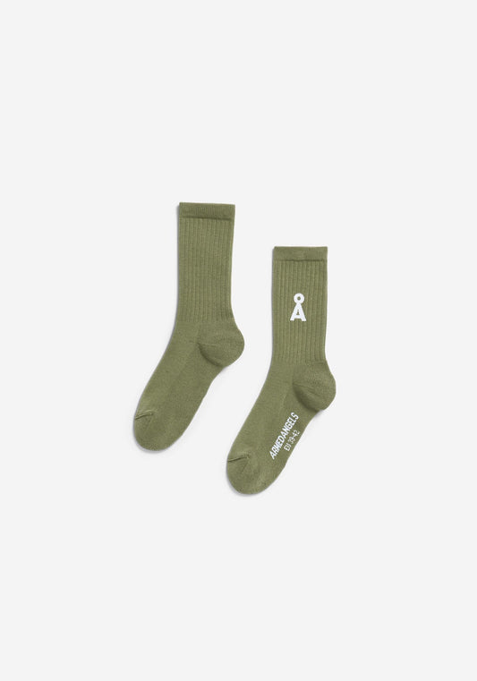 Armedangels - Saamus Bold Socks | Fatigue Green