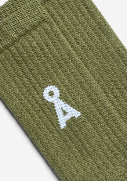 Armedangels - Saamus Bold Socks | Fatigue Green