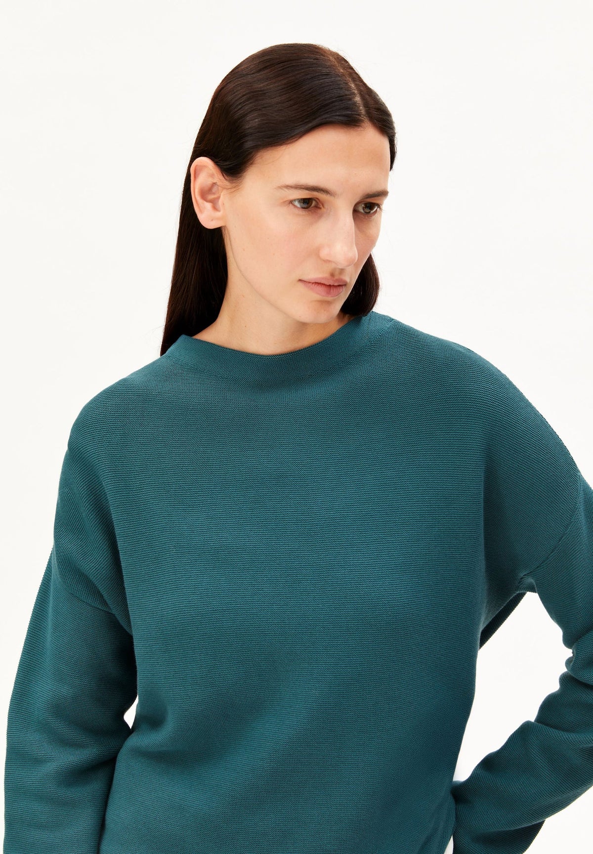 Armedangels - Merinaa Links Links | Petrol Velvet