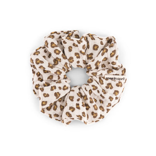 Rose in April - SCRUNCHIE Haargummi | Mini Leoprint