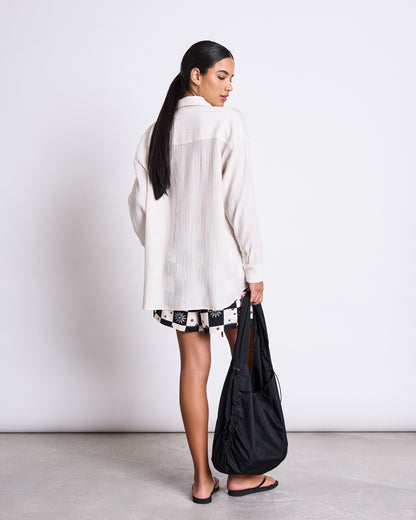JAN'N JUNE - SKUR Crinkle Shirt Offwhite