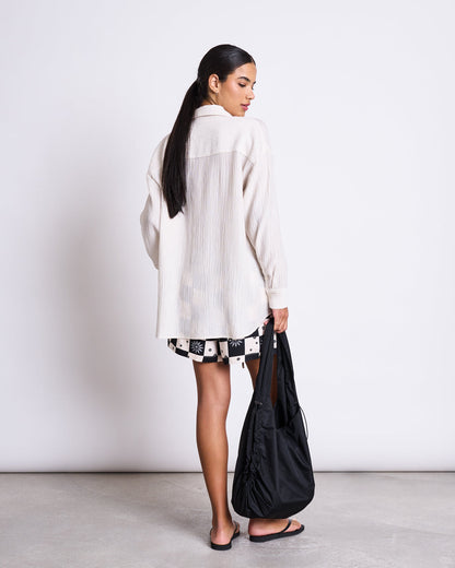 JAN'N JUNE - SKUR Crinkle Shirt Offwhite