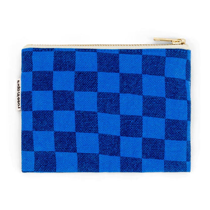 Rose in April - Portemonnaie Check Greek Blue/Navy Blue