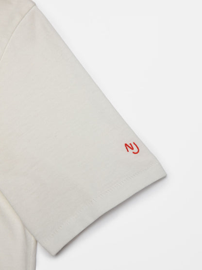 Nudie Jeans - Joni Solid T-Shirt Offwhite