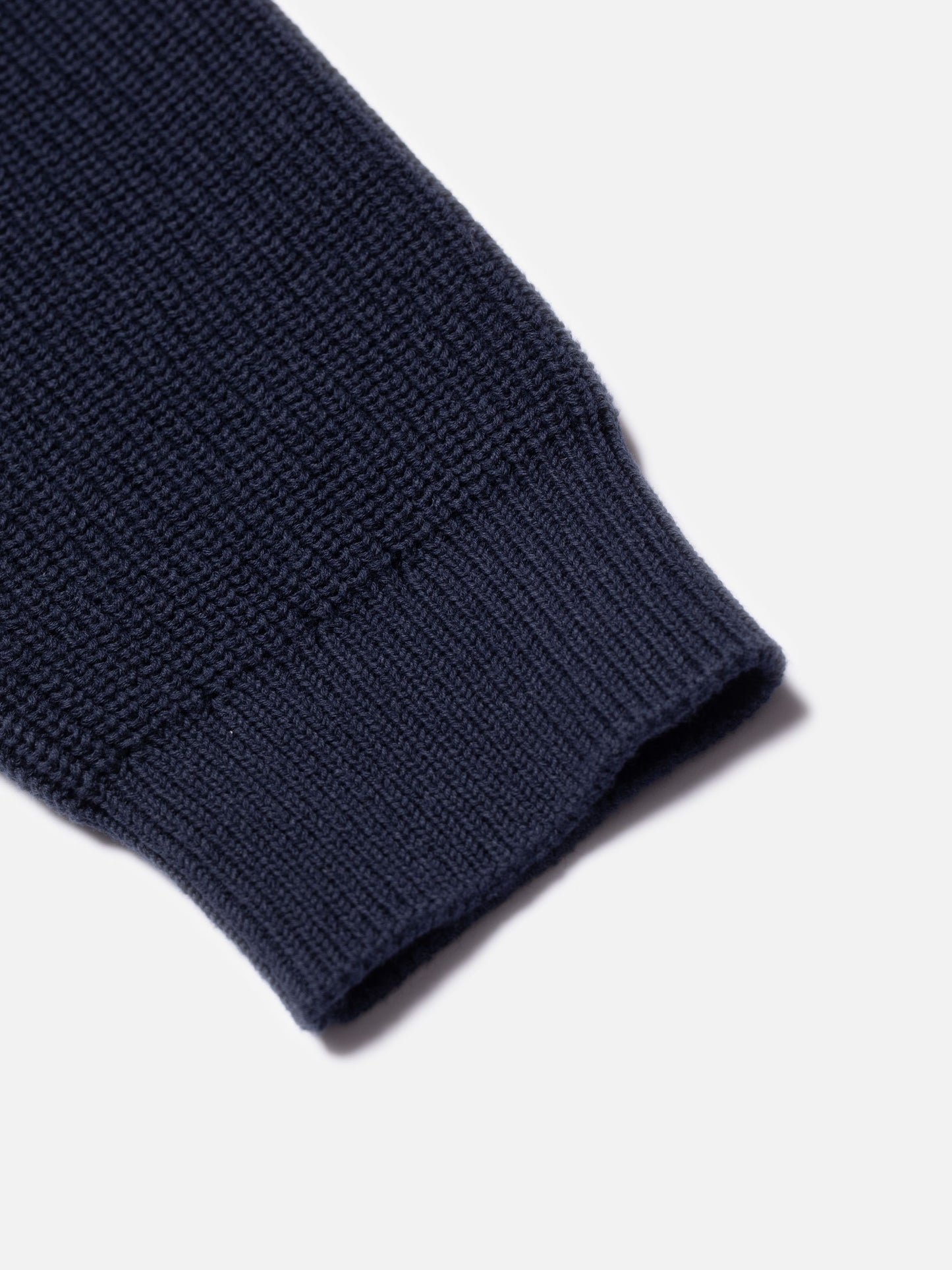 Nudie Jeans - August Rip Cotton Sweater Navy
