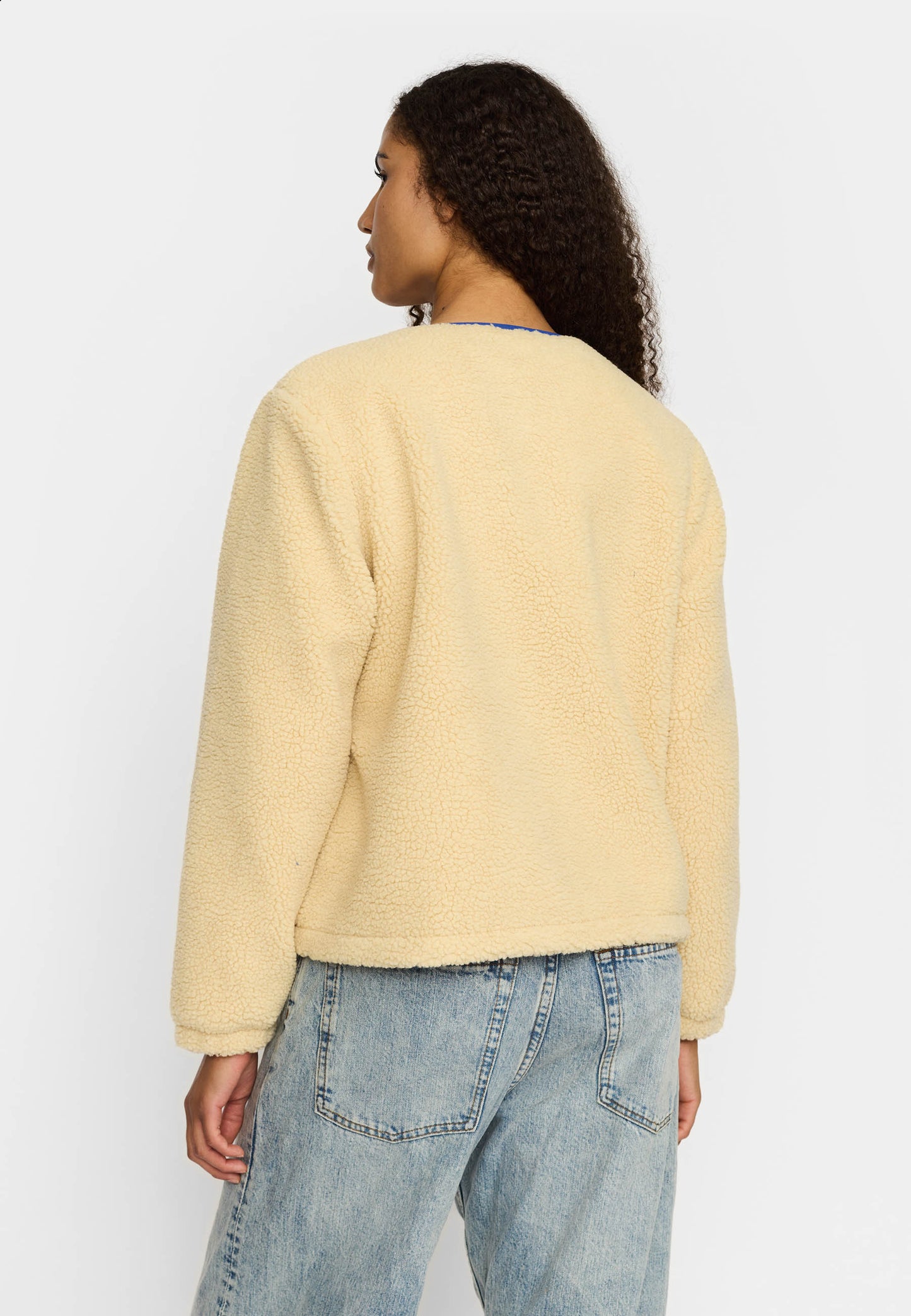 Selfhood - Pocket Teddy Jacket | Offwhite