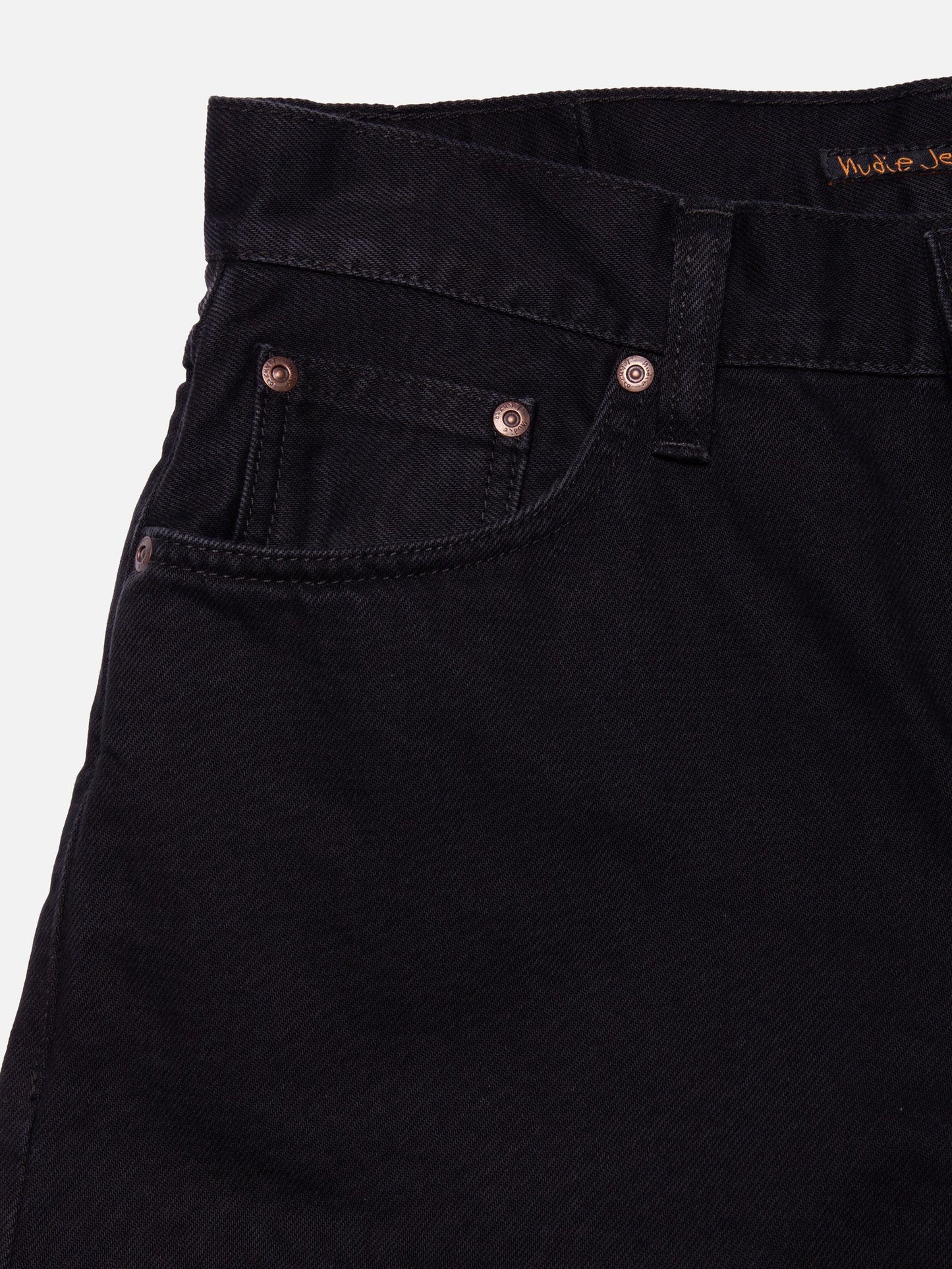 Nudie Jeans - Seth Denim Shorts Aged Black