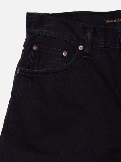 Nudie Jeans - Seth Denim Shorts Aged Black