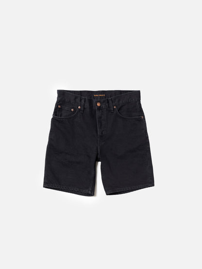 Nudie Jeans - Seth Denim Shorts Aged Black