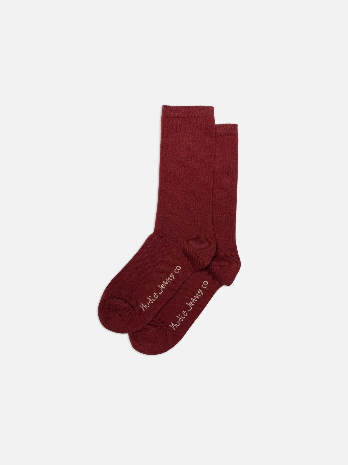Nudie Jeans - Women Cotton Socks | Burgundy