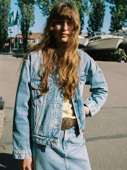 Nudie Jeans - Berit Denim Jacket Desert Light Blue