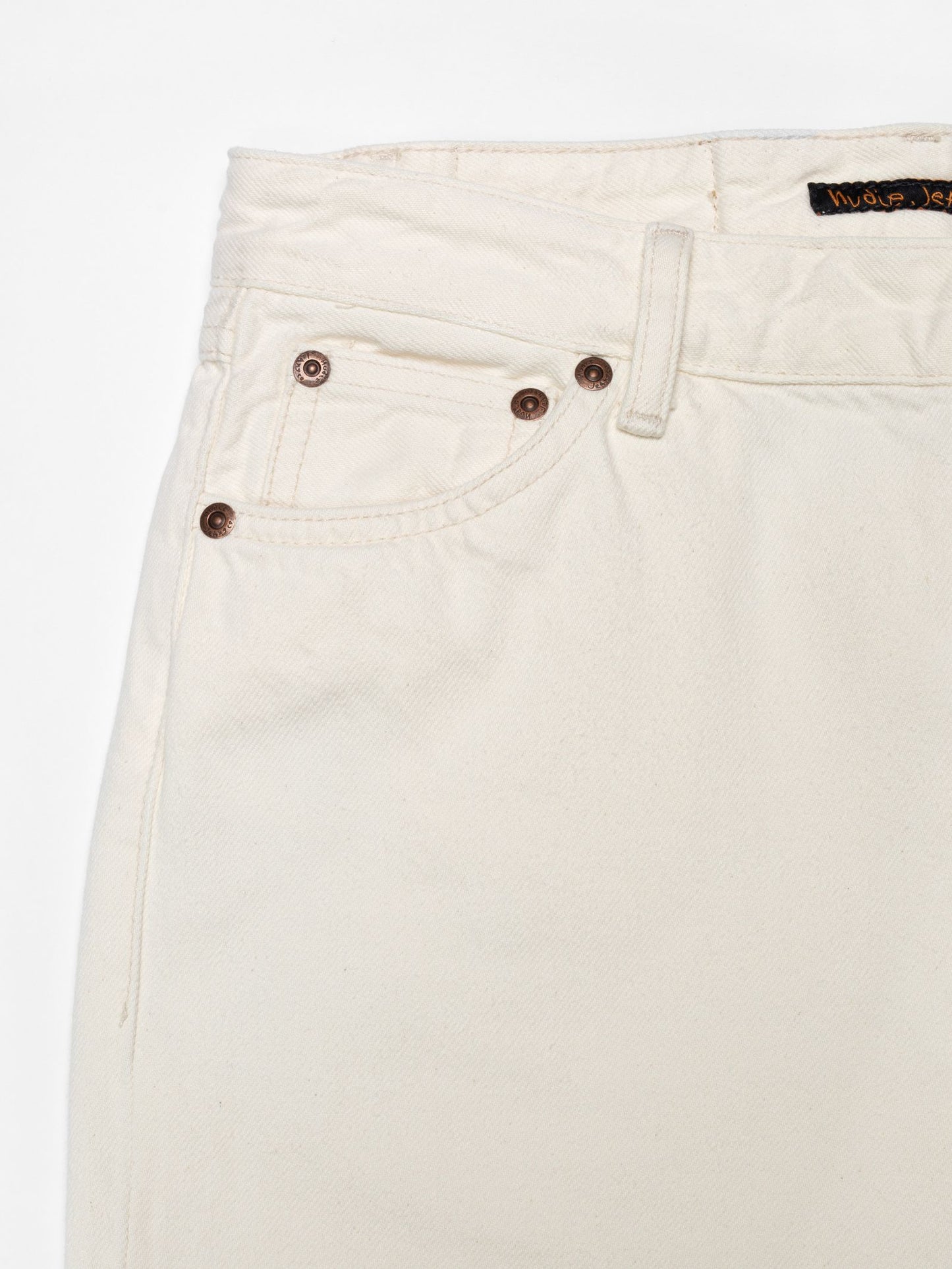 Nudie Jeans - Wide Heidi Ivory