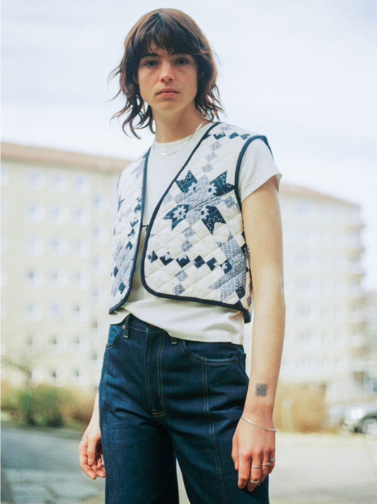 Nudie Jeans - Lill Quilted Cotton Vest