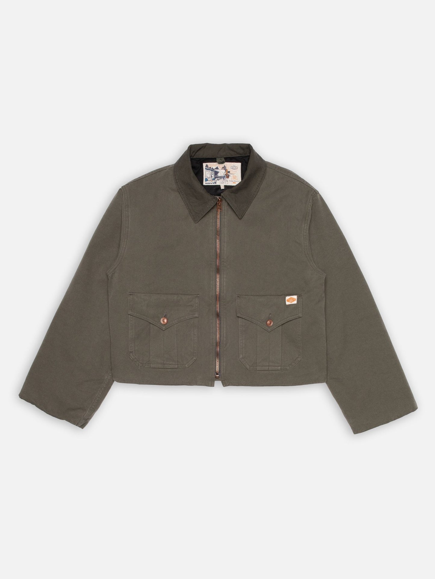 Nudie Jeans - Molly Duck Canvas Jacket Green