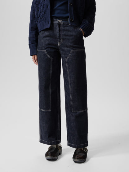 Nudie Jeans - Wendy Double Knee Denim Pants Dark
