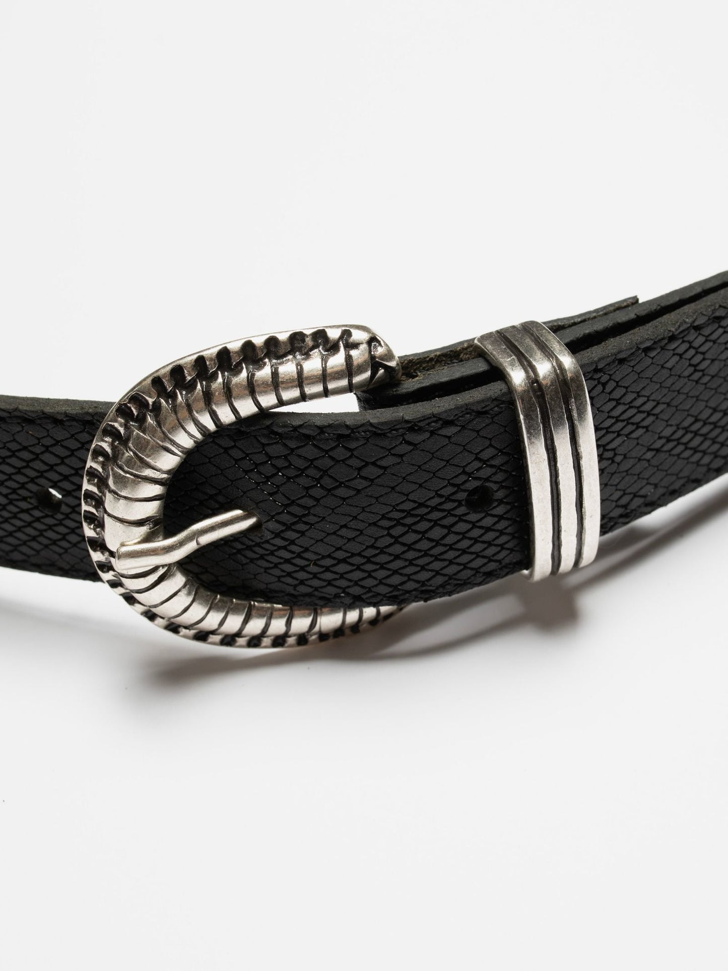 Nudie Jeans - Faux Reptile Leather Belt