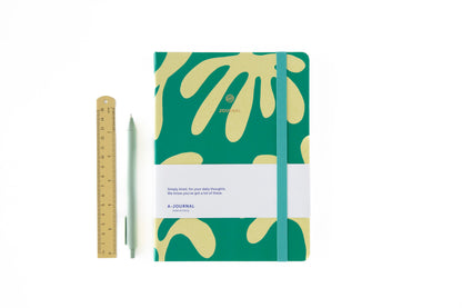A-Journal - Notizbuch Arty Green