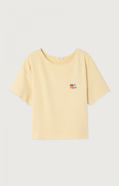 American Vintage - ATUBAY T-Shirt Ecru