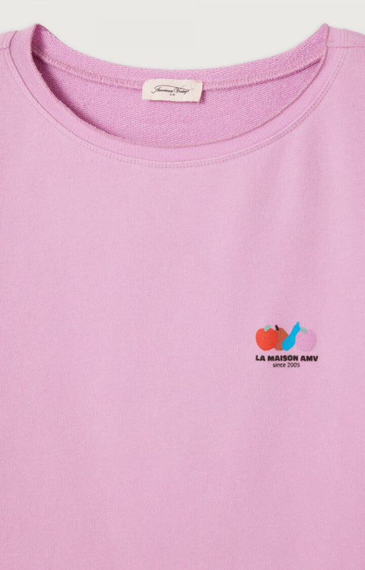 American Vintage - ATUBAY T-Shirt Orchidee