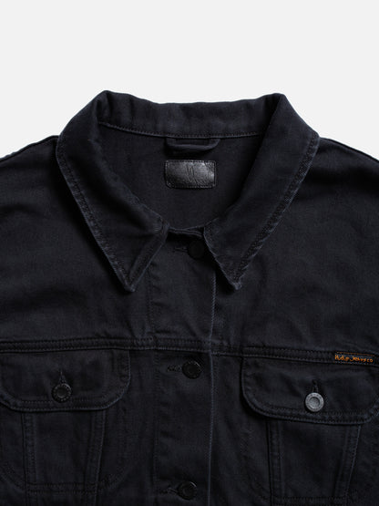 Nudie Jeans - Berit Denim Jacket Asphalt Black
