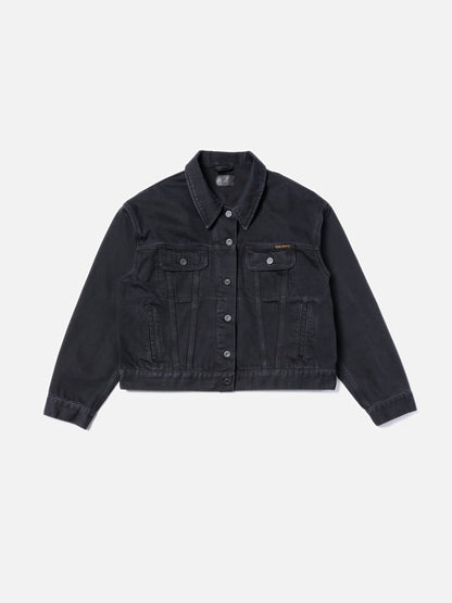 Nudie Jeans - Berit Denim Jacket Asphalt Black