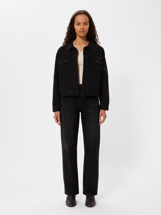 Nudie Jeans - Berit Denim Jacket Asphalt Black