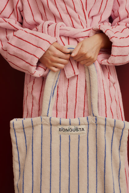 Bongusta - Naram Totebag | Moonbeam & Ultramarine