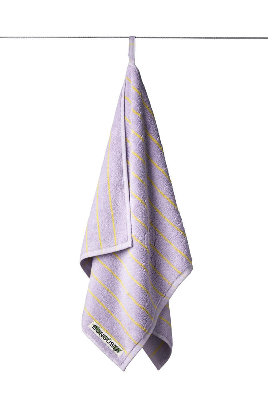 Bongusta - Naram Handtuch Lilac/Neon Yellow