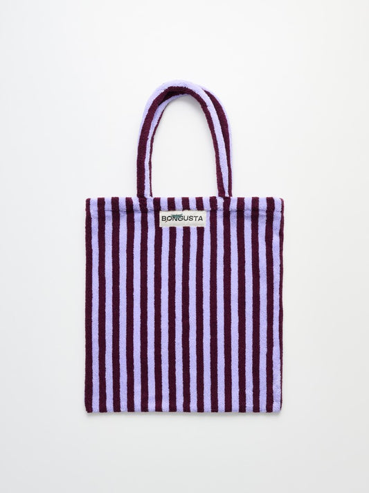 Bongusta - Naram Totebag | Wine & Lavender Blue
