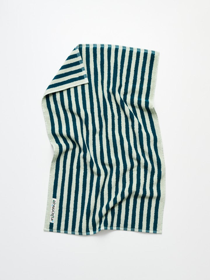 Bongusta - Naram Handtuch | Sea Foam & Deep Teal