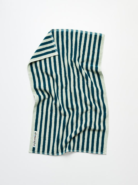 Bongusta - Naram Handtuch | Sea Foam & Deep Teal