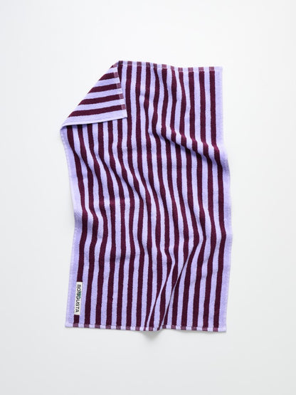 Bongusta - Naram Handtuch | Wine & Lavender Blue