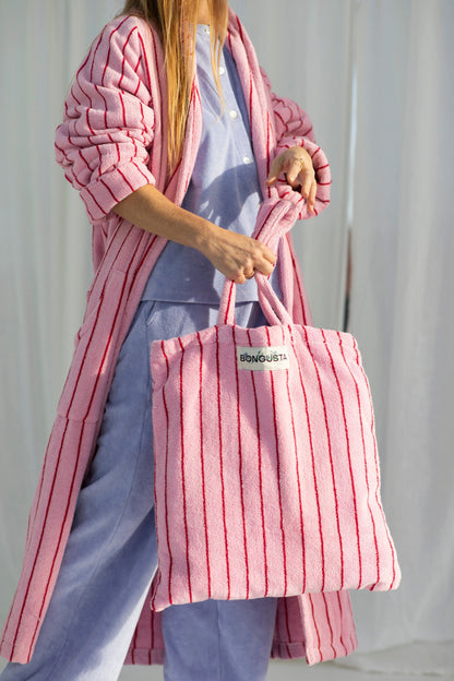 Bongusta - Naram Totebag Baby Pink/Ski Patrol