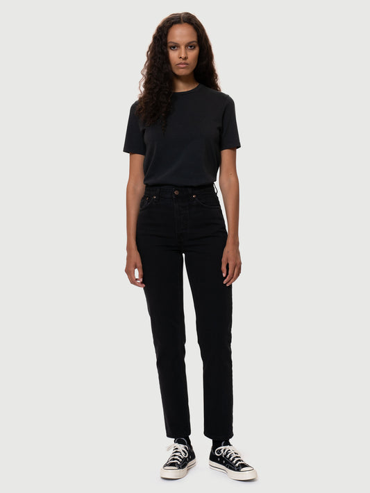 Nudie Jeans - Breezy Britt Aged Black